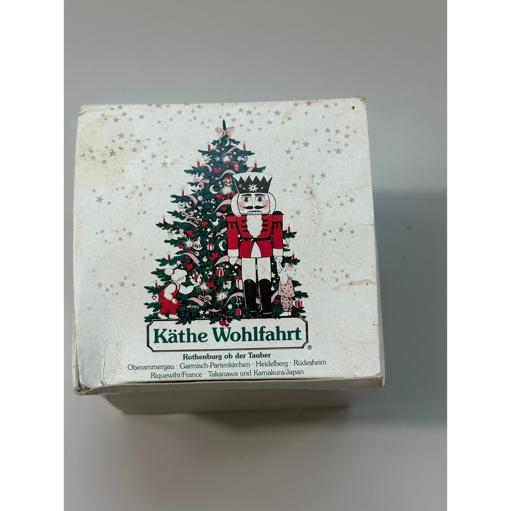 Kat'he Wohlfahrt German Nutcracker Ornament Handpainted Glittery Winter Soldier - Picture 8 of 9